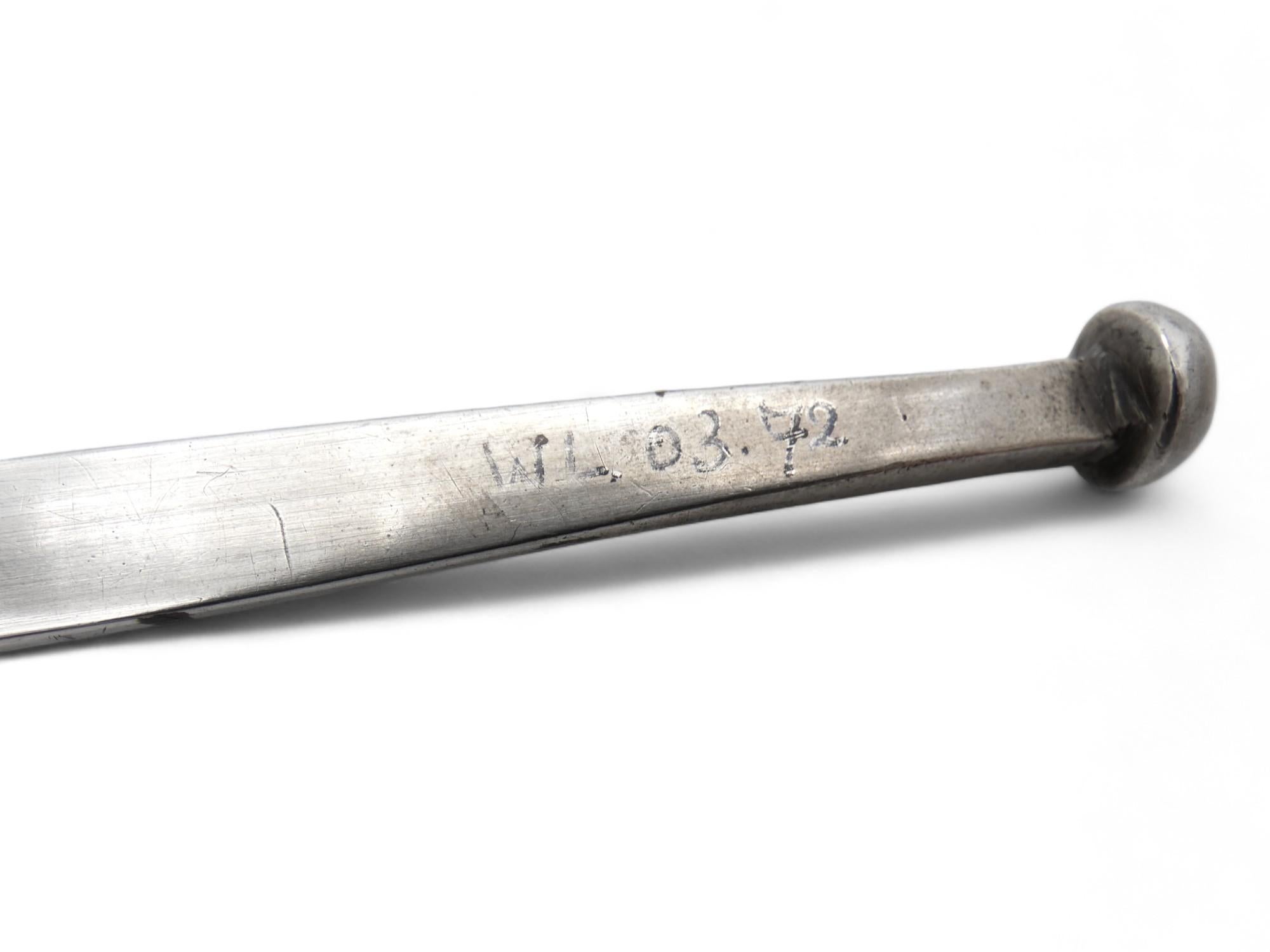 A Silver Torah Pointer, Iran 1925 In Good Condition For Sale In New York, NY