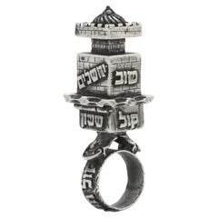 A Silver Wedding Ring, Jerusalem 2nd half 20th Century