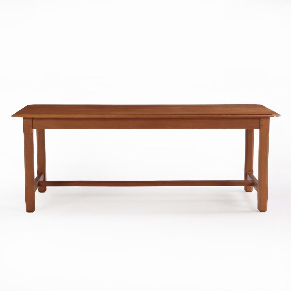 Français Table de ferme simple en Oak C, C.C. 1960. en vente