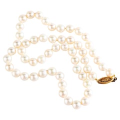A Simple Luxury in A Strand of Vintage Cultured Pearls