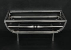 A Simple Polished Steel Firegrate of Smallscale