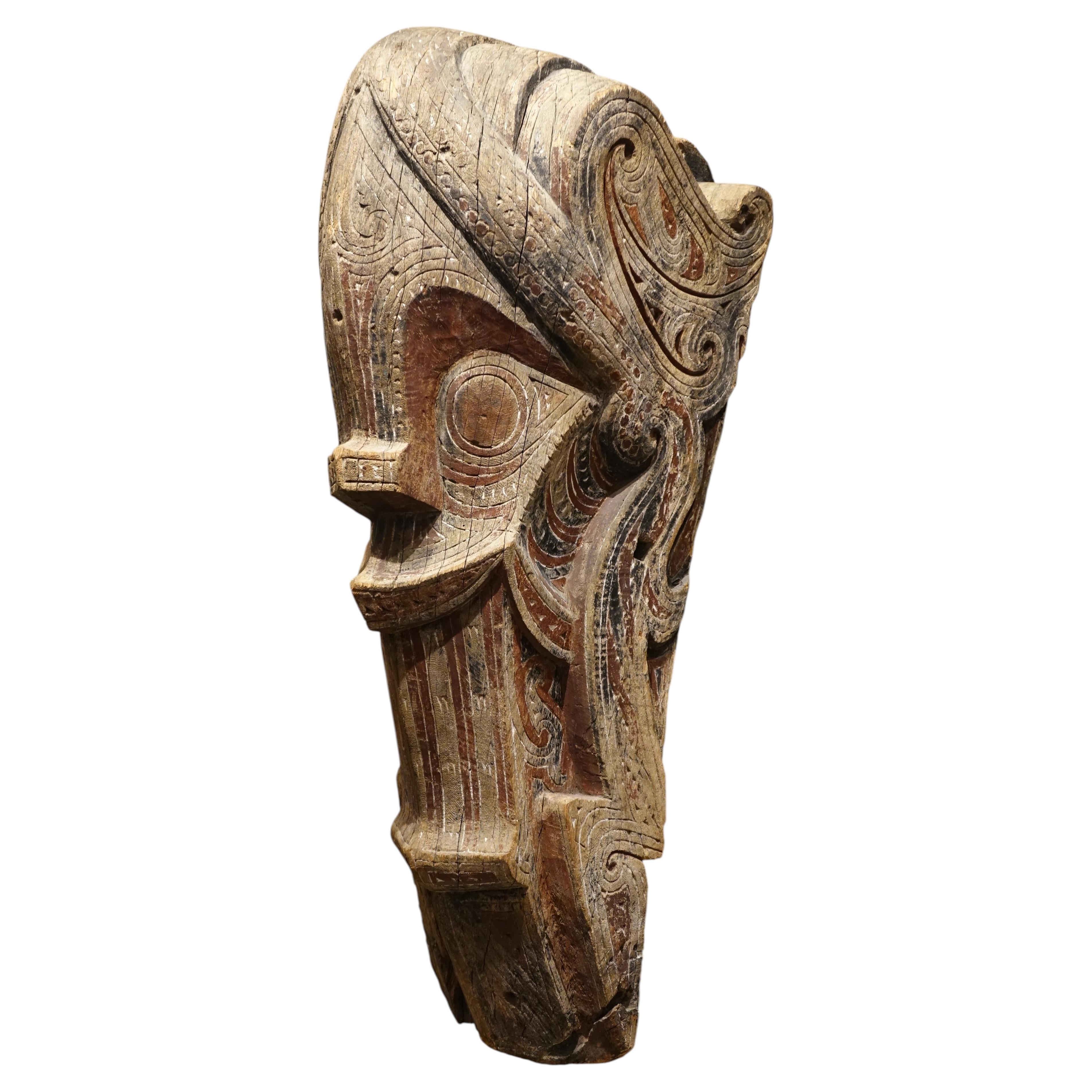 A Singa Batak Toba an architectural decorative element , Indonesia