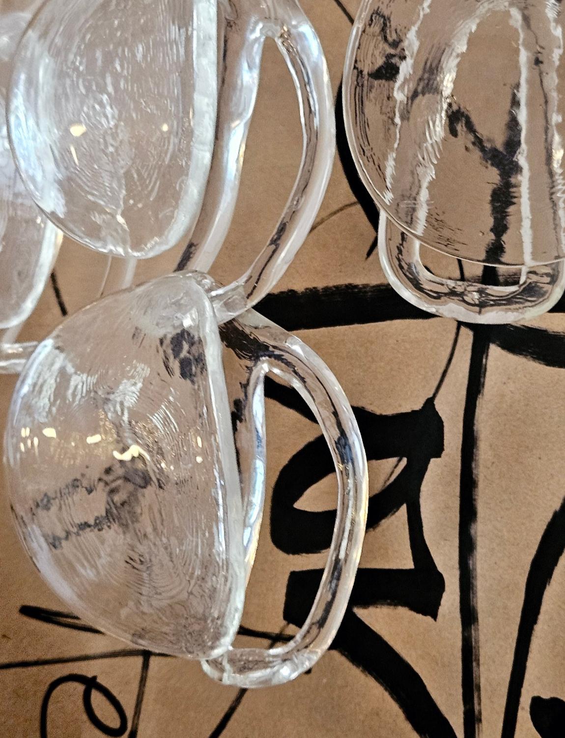 Applique murale en verre de Murano des années 1960 en vente 1