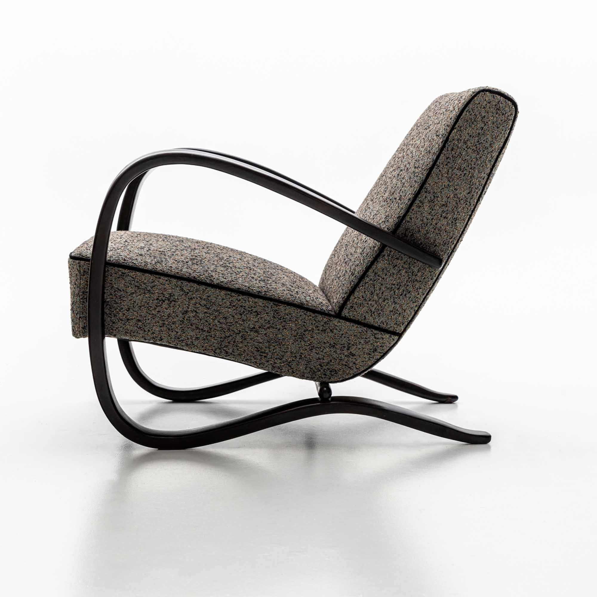 Chaise longue H-269 de Jindřich Halabala, République tchèque, années 1930 Bon état - En vente à New York, NY