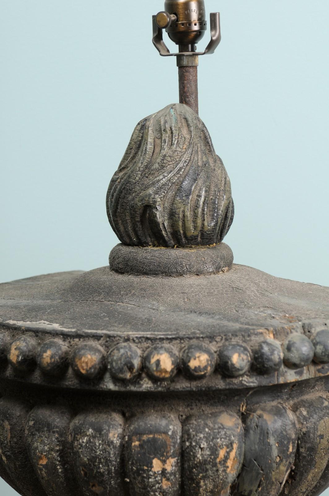 Single Italian Fragment Table Lamp from Early 19th Century 6