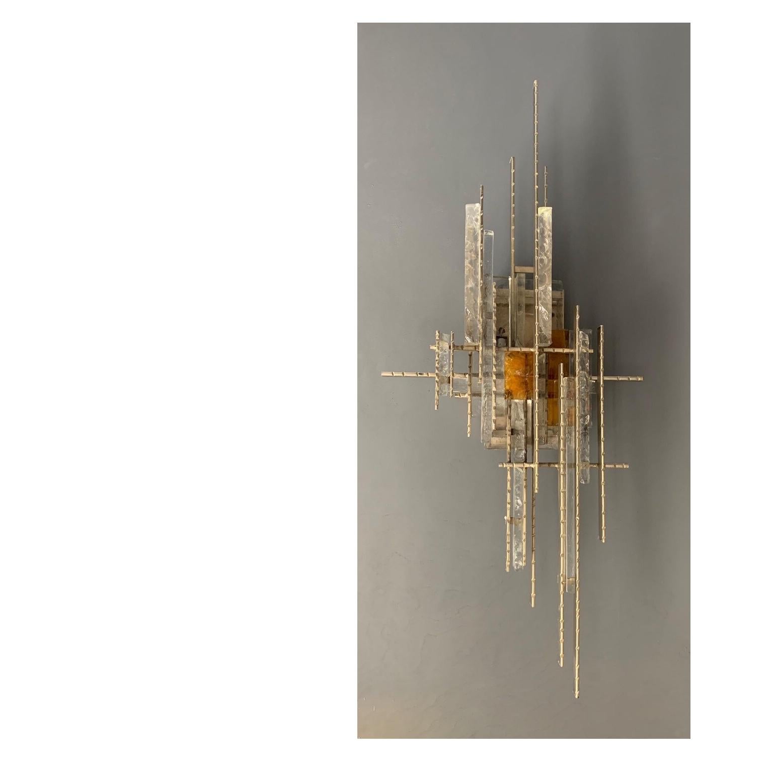 Single Poliarte “Bolide” Sconce In Good Condition In New York, NY