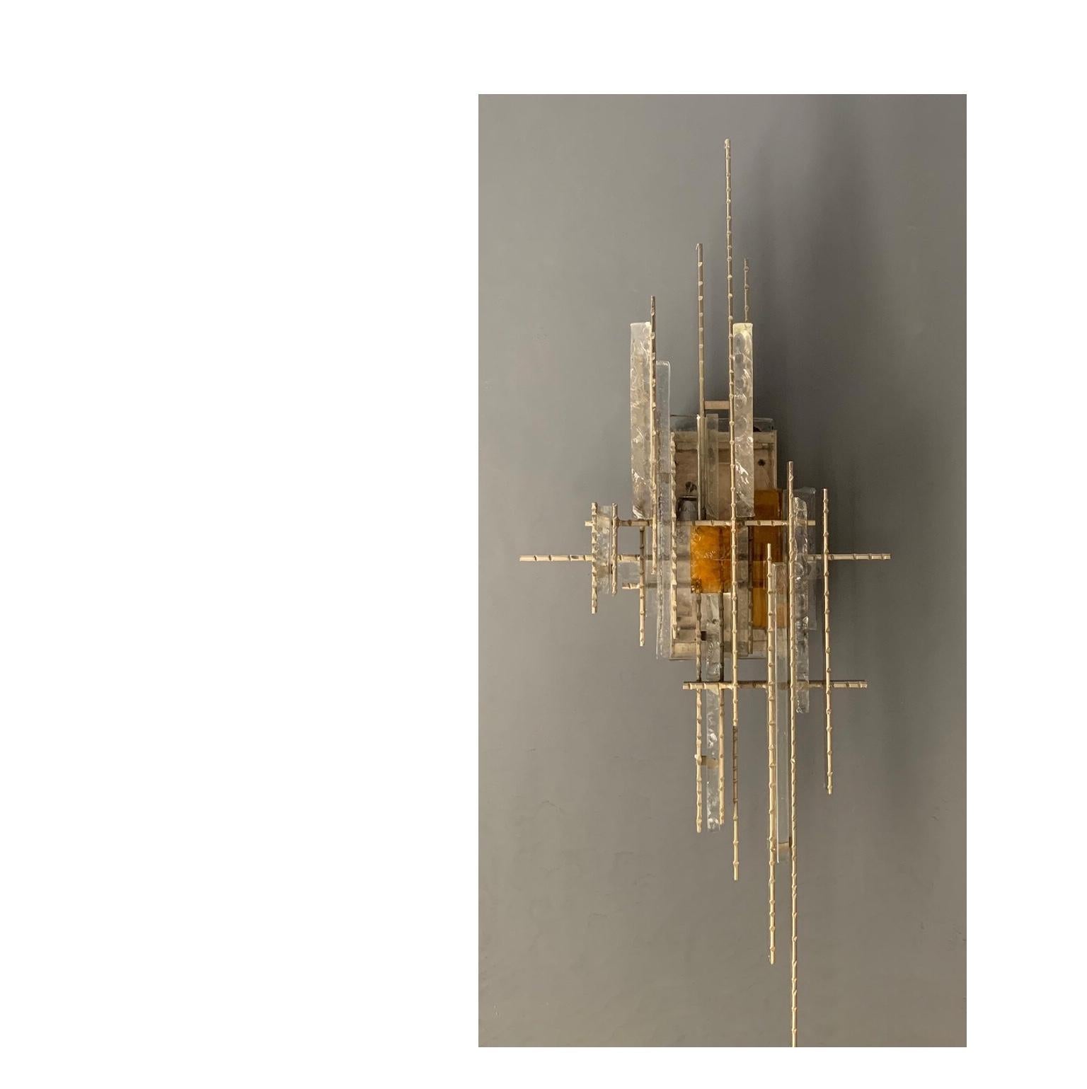 Late 20th Century Single Poliarte “Bolide” Sconce