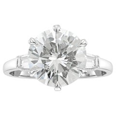 Ein Bulgari-Ring mit einem einzigen Diamanten