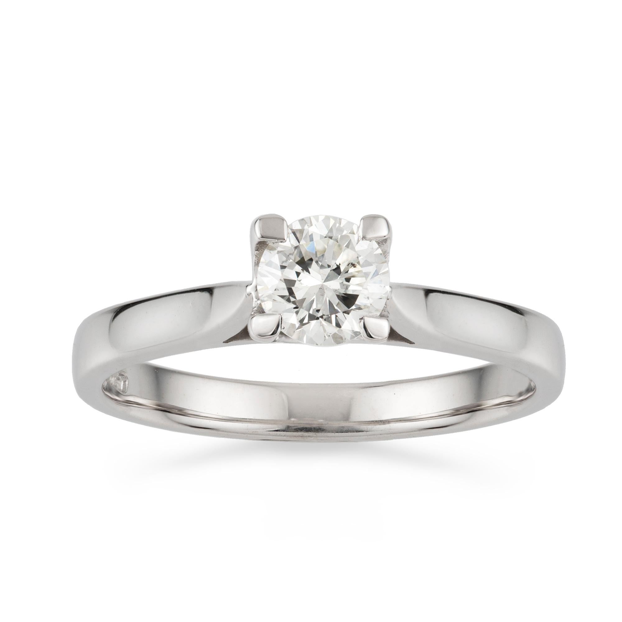 one stone engagement ring