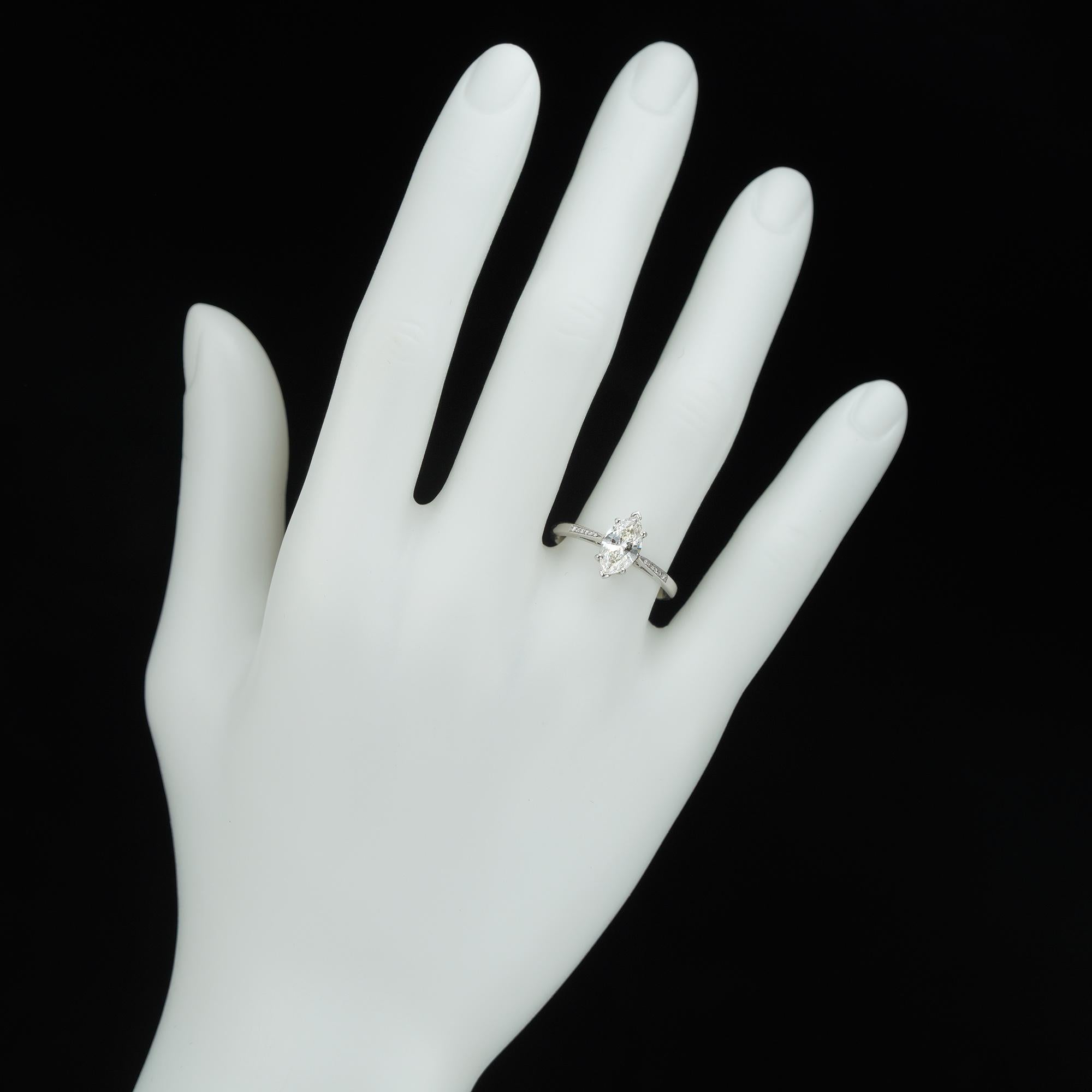 single marquise diamond ring