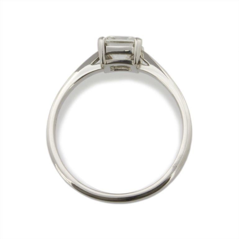 single square diamond ring