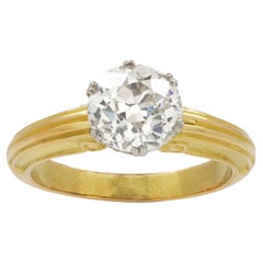 Single Stone Solitaire Diamond Ring