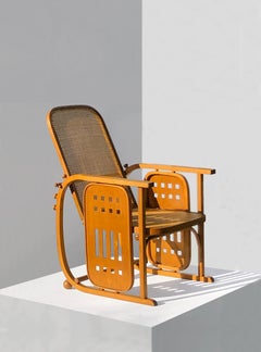 A SITZMASCHINE Chair by JOSEF HOFFMANN & FISCHEL WIENER WERKSTATTE Austria 1910