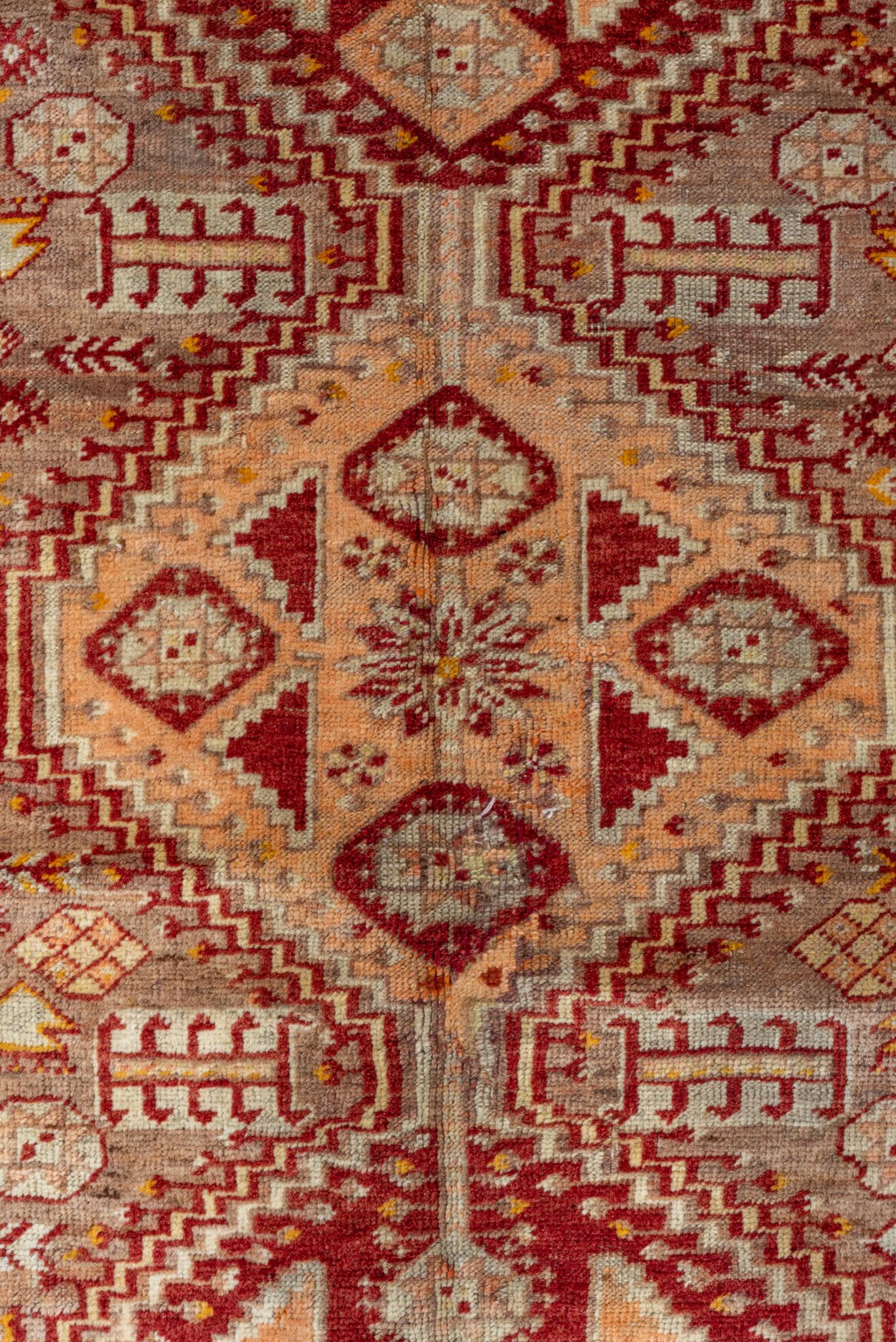 Hand-Knotted A Sivas Rug circa 1920 For Sale