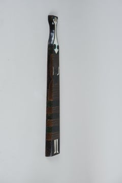 Beachtliches Birger Kaipiainen Fayence Wandrelief, Stehende Dame, Rörstrand 1950er Jahre