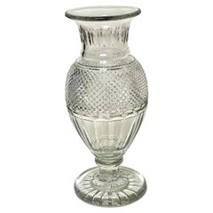 Vintage Baccarat Crystal Cut Vase