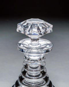 A Slice & Pillar Cut Magnum Decanter