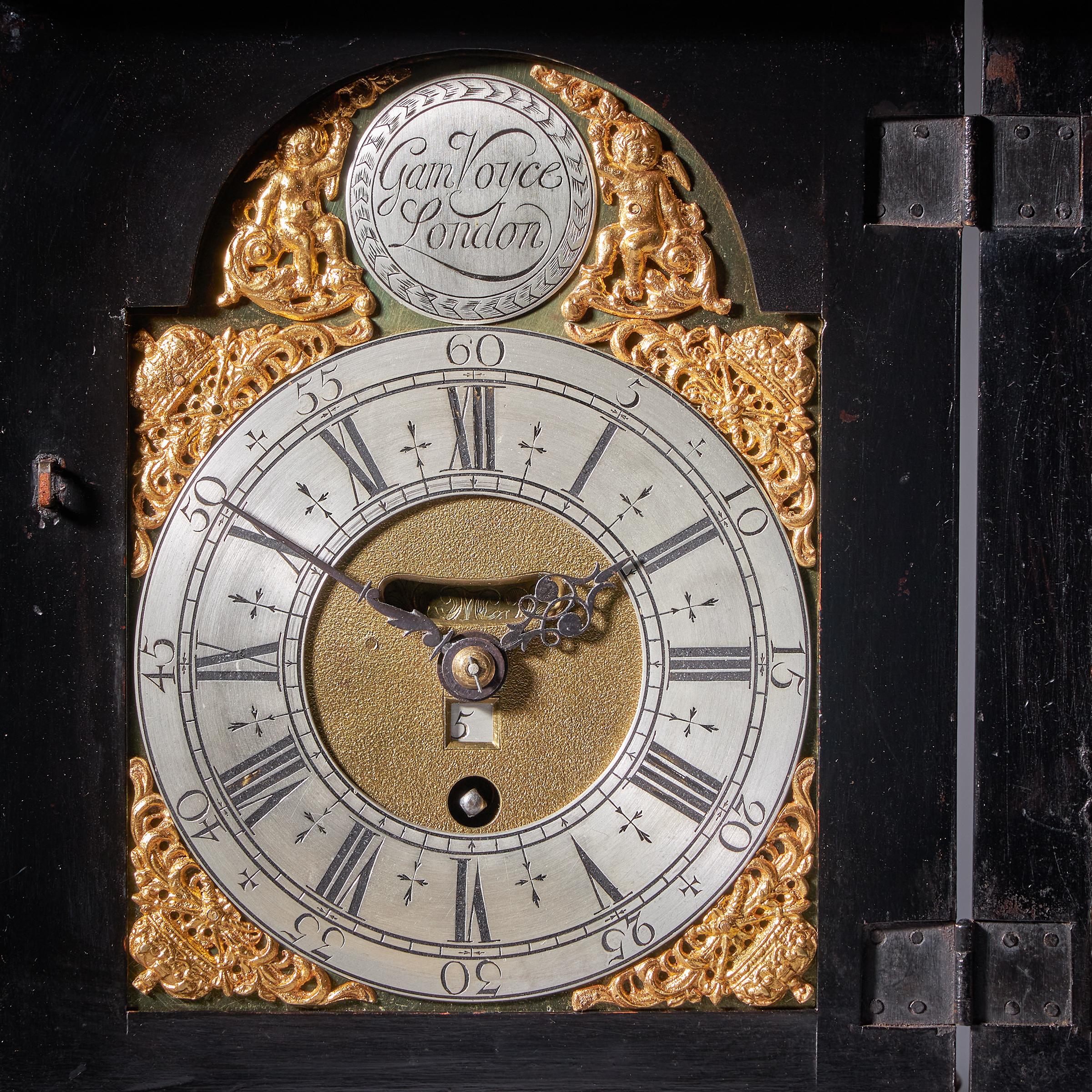 Small 18th Century George I Period Table Clock by Gamaliel Voyce, c.1725 1
