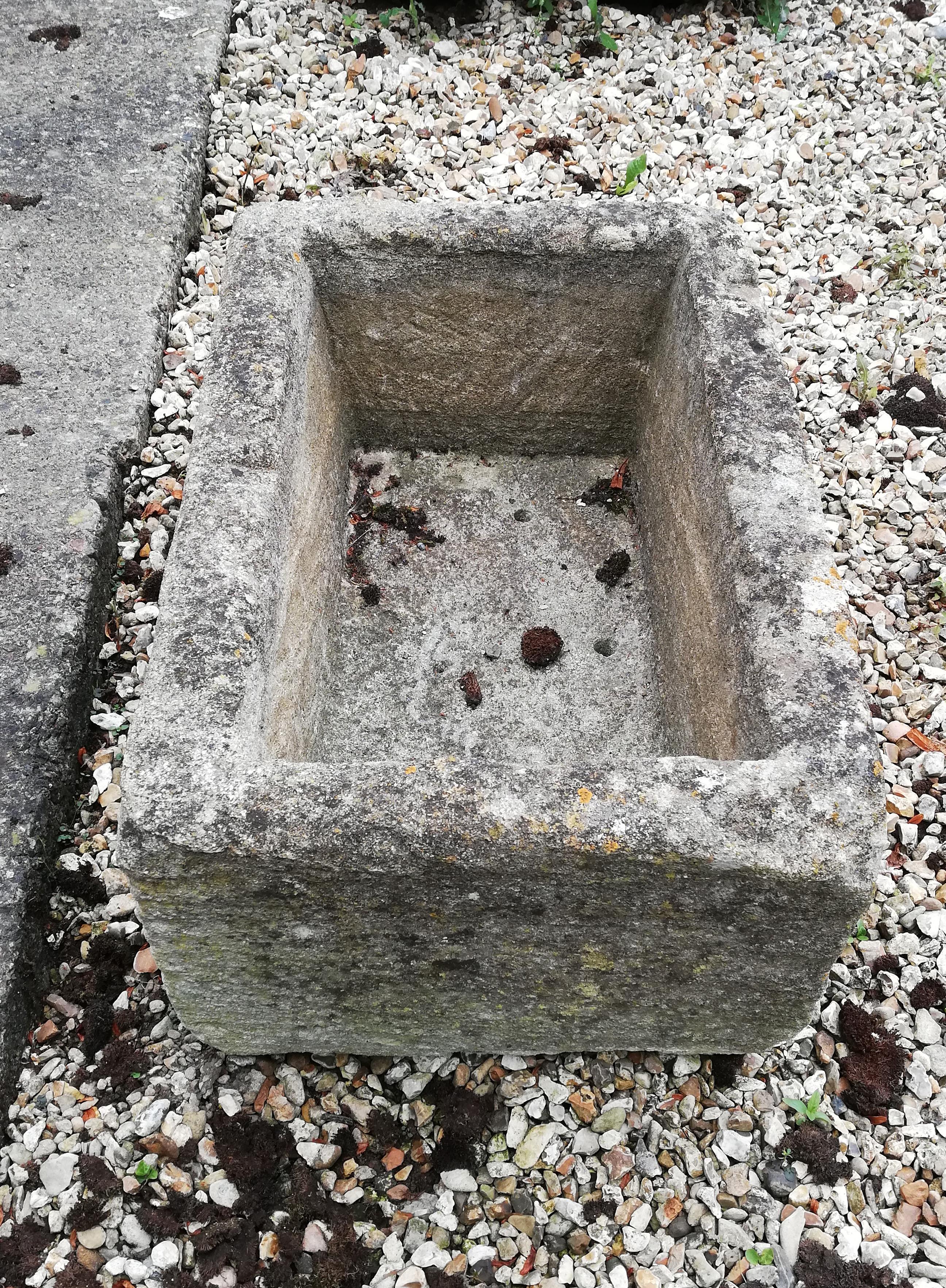 18th Century and Earlier Small 19th Century Cotswold Stone Trough
