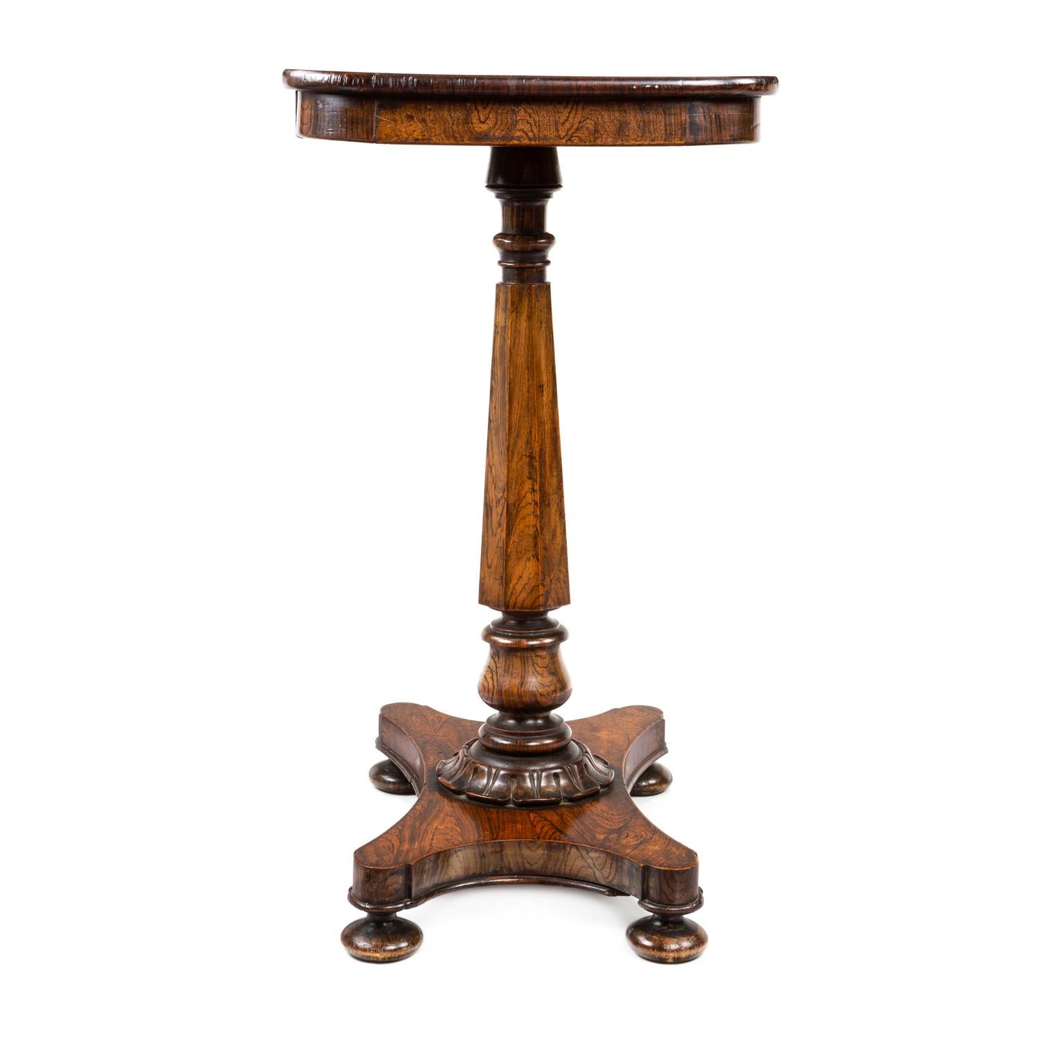 British Small and Attractive Regency Pedestal Table Attributed to Gillows of Lancaster