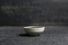 Small Bowl in Speckled Clay + Matte Midnight Blue Glaze
