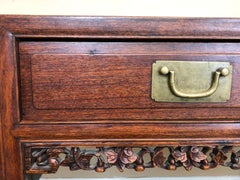 Small Chinese Rosewood Desk, Late Qing Dynasty