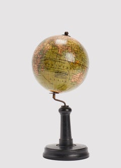 A small didactic terrestrial globe by Columbus, Germany 1920.