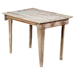 A Small Dining Table from a Fisherman's Hut in Marseille France 1950's