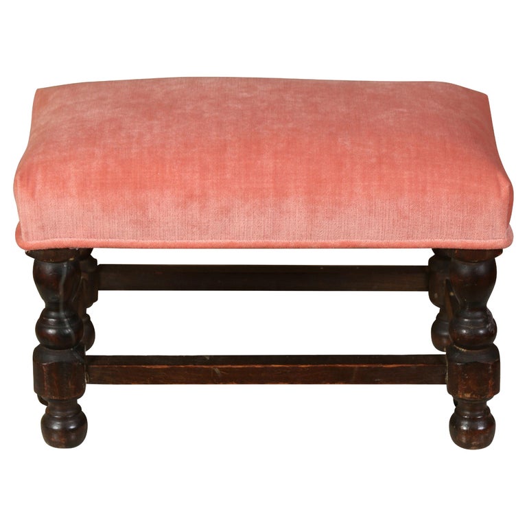 Kleiner Fußhocker - SmartCanvas™ Pink main image 1