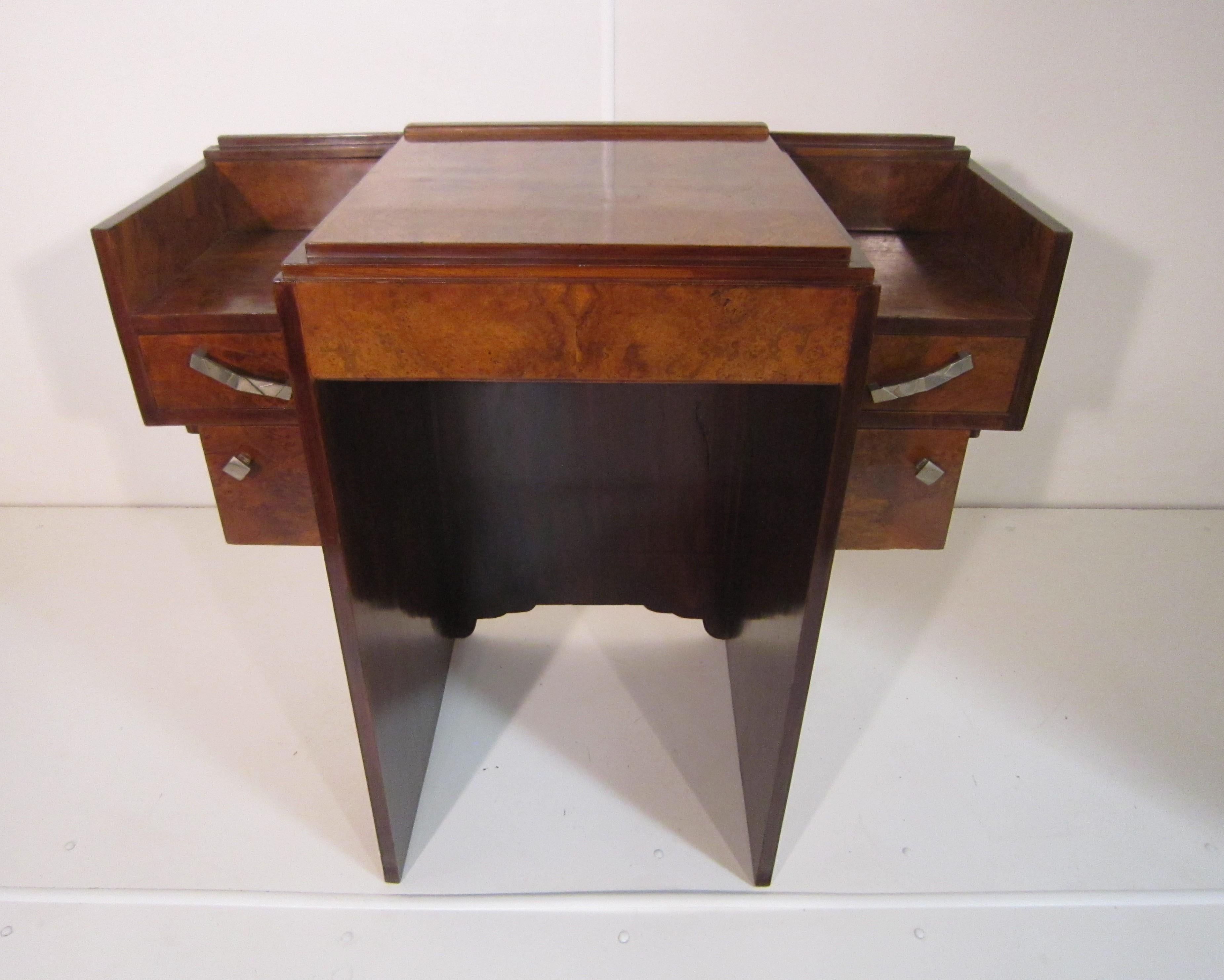 Early 20th Century Small French Art Deco Writing Desk/ vanity