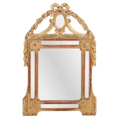 A Small French Giltwood Mirror, C. 1880.