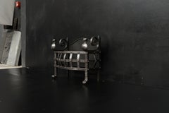 Small Gothic Style Wrought Iron Firegrate