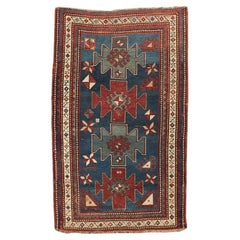 A Small Late Nineteenth Century Kazak Carpet