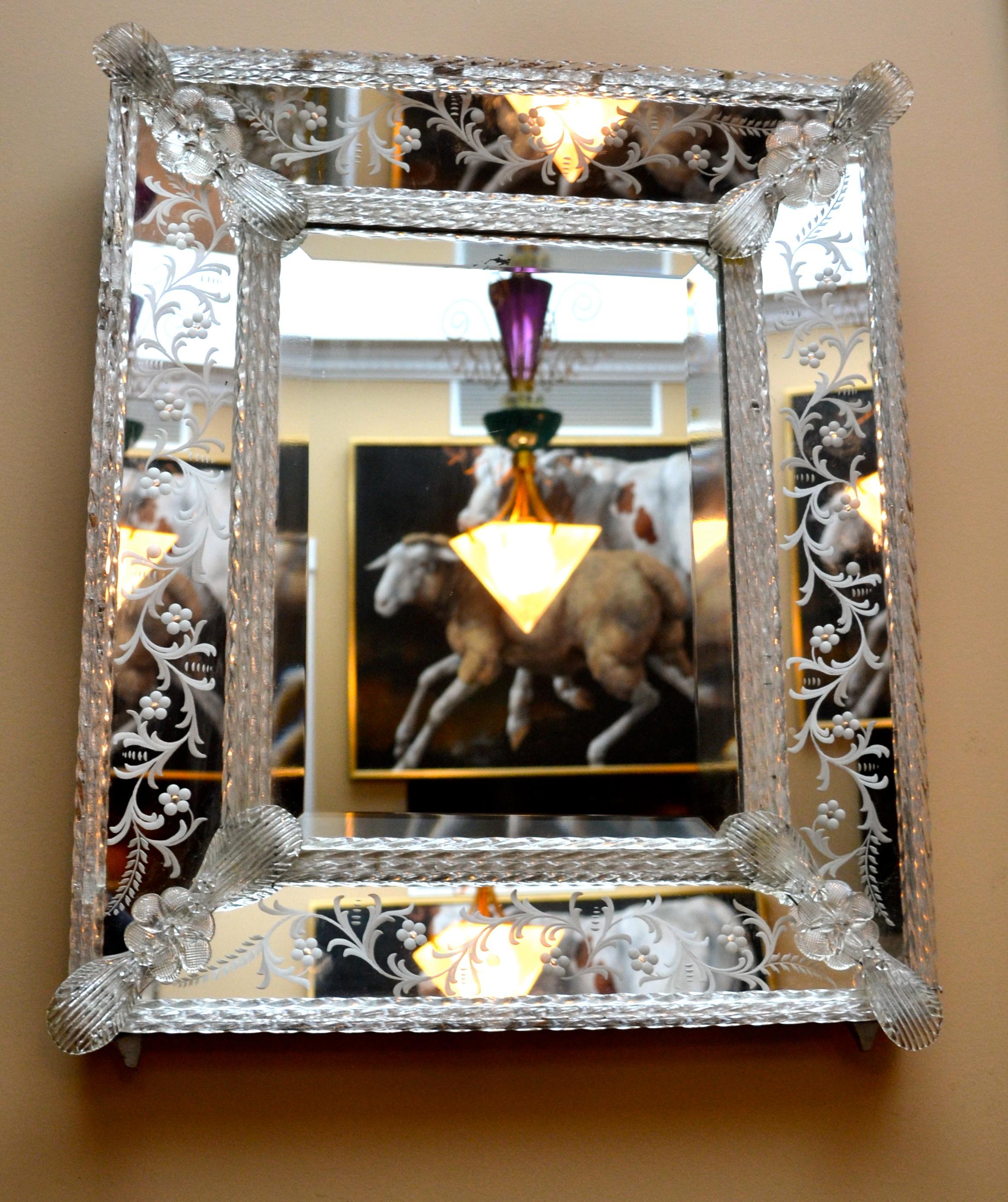 venetian mirror small