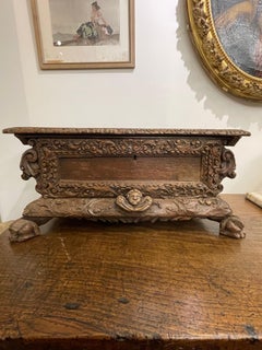 A Small Oak and Pine Chest, Late 16th – Early 17th Century