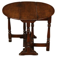 A Small Oak Side Table