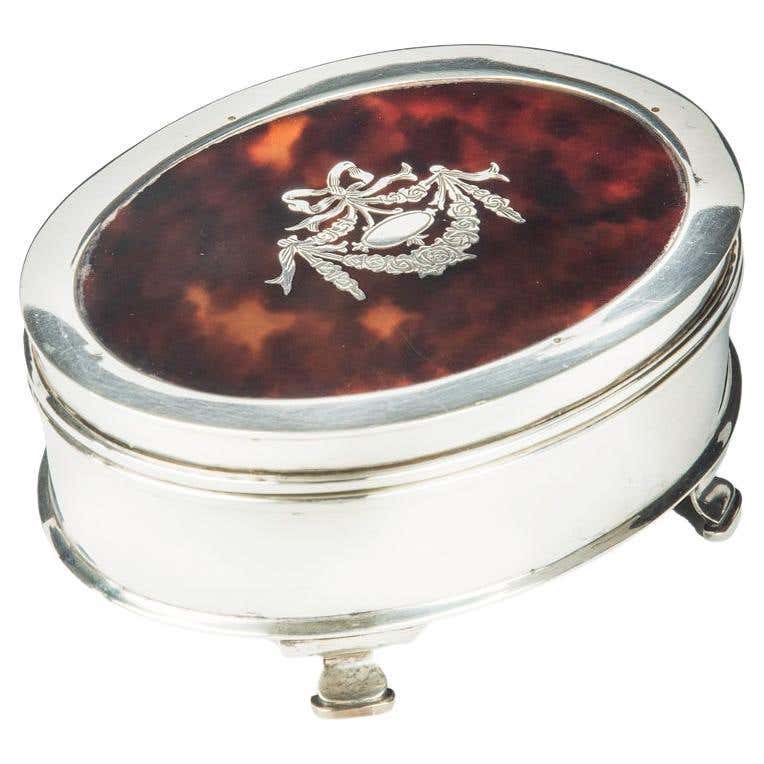 Tortoise Shell Boxes - 87 For Sale at 1stDibs | antique tortoise shell ...