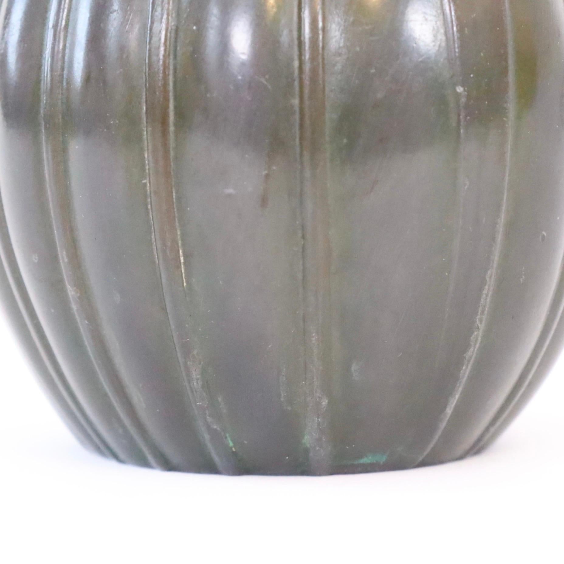 A small pitcher vase designed by Just Andersen, 1930s, Denmark For Sale 5