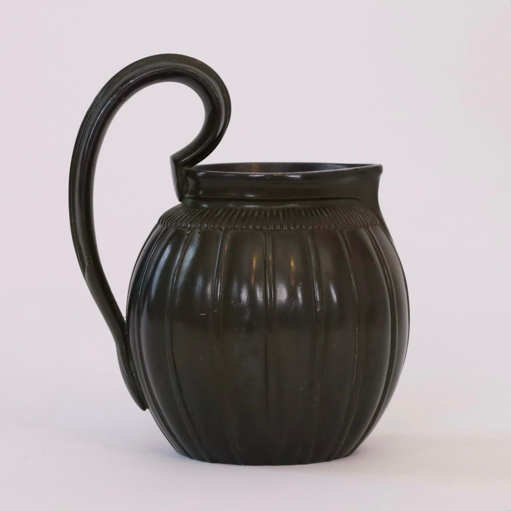 A small pitcher vase designed by Just Andersen, 1930s, Denmark For Sale 7
