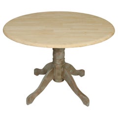 Small Round Pedestal Table