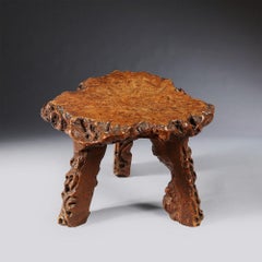 Small Sectional Tree Trunk Stool