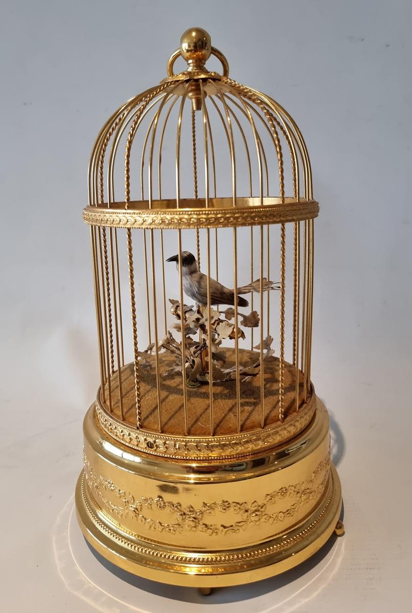 Swiss Small Singing Bird Cage by Reuge
