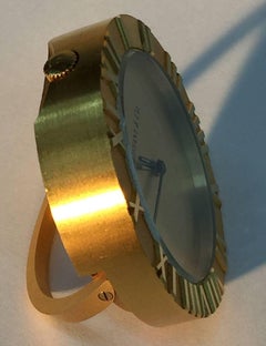 Kleine Tiffany & Co. Schreibtischuhr  "Der Atlas"