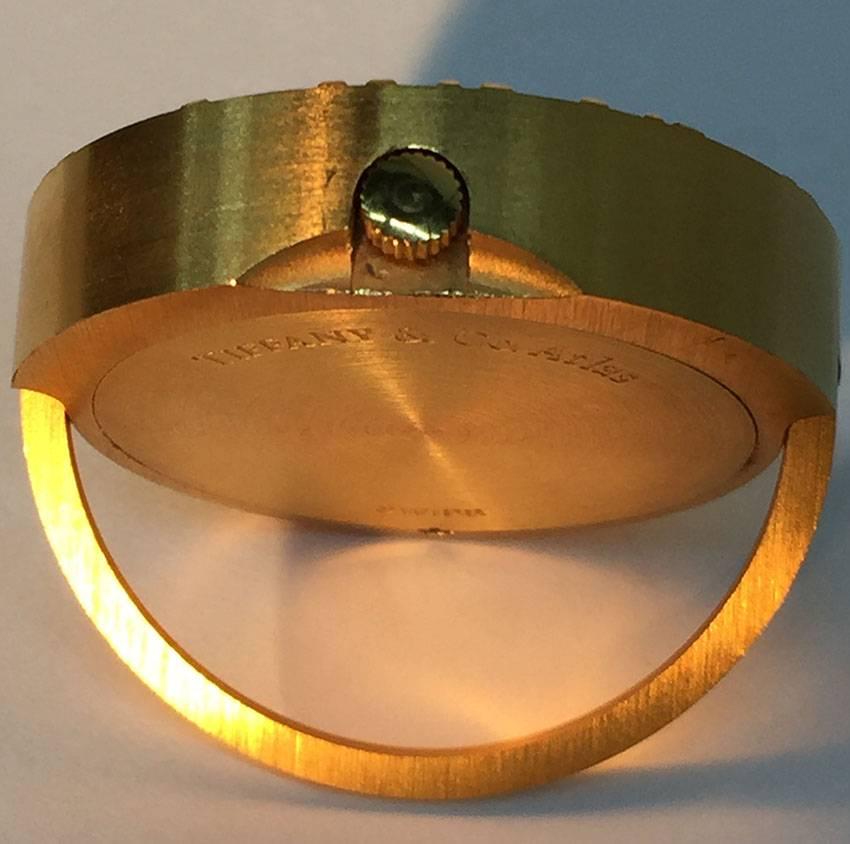 Kleine Tiffany & Co. Schreibtischuhr  