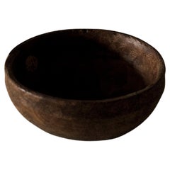 A Small Wabi Sabi Wooden Bowl, Scandinavia c. 1800s
