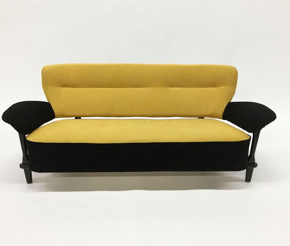 Sofa by Theo Ruth for Artifort , Model 109, 1950s In Good Condition In Delft, NL