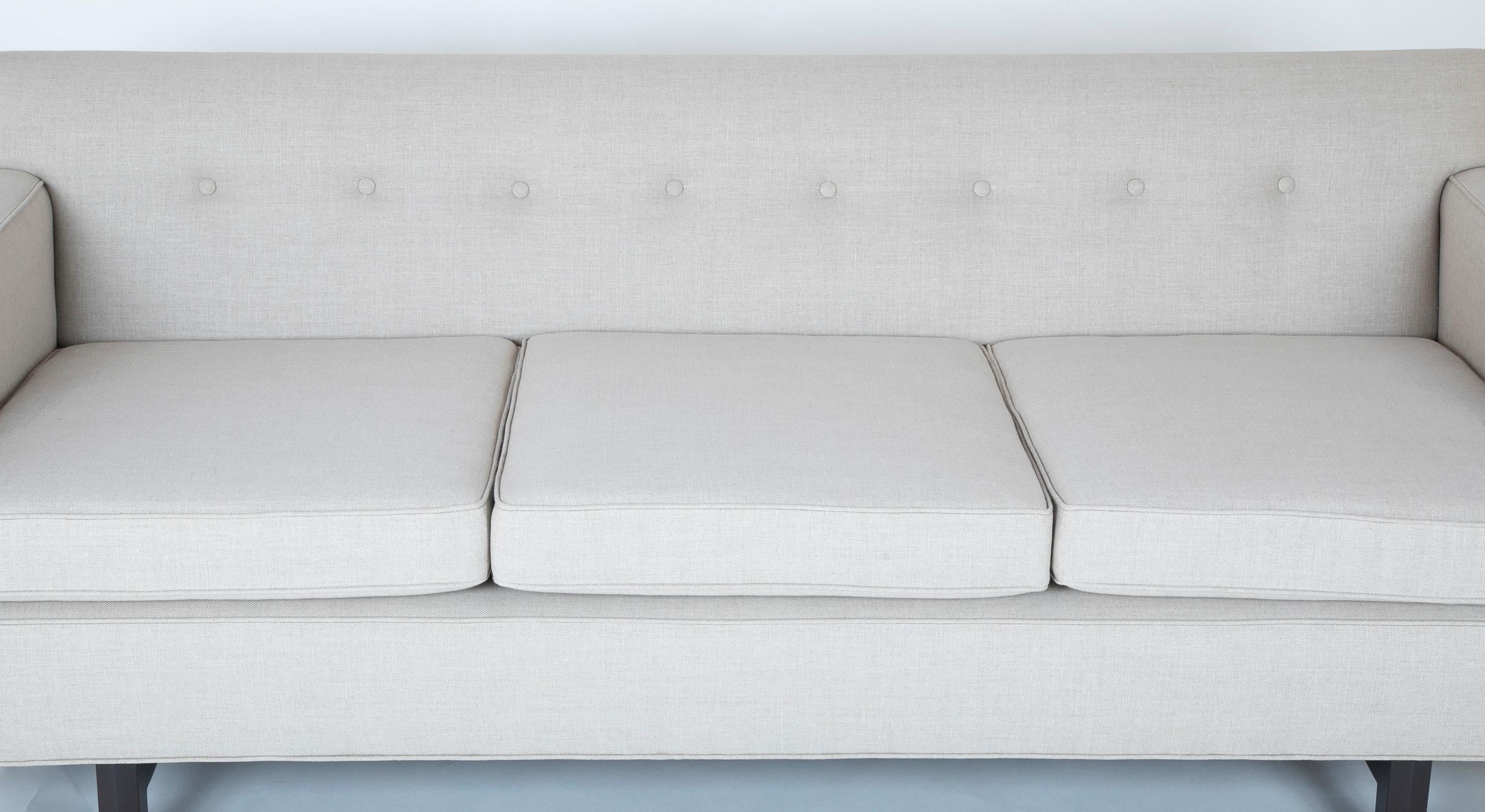 Sofa, entworfen von Edward Wormley und hergestellt von Dunbar (amerikanisch) im Angebot
