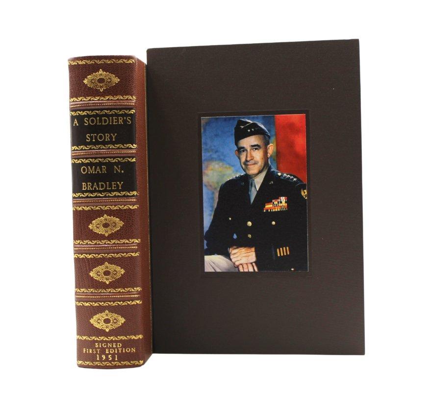Mid-Century Modern Une histoire d'un soldat, signée et inscrite par Omar Bradley, première édition, 1951 en vente
