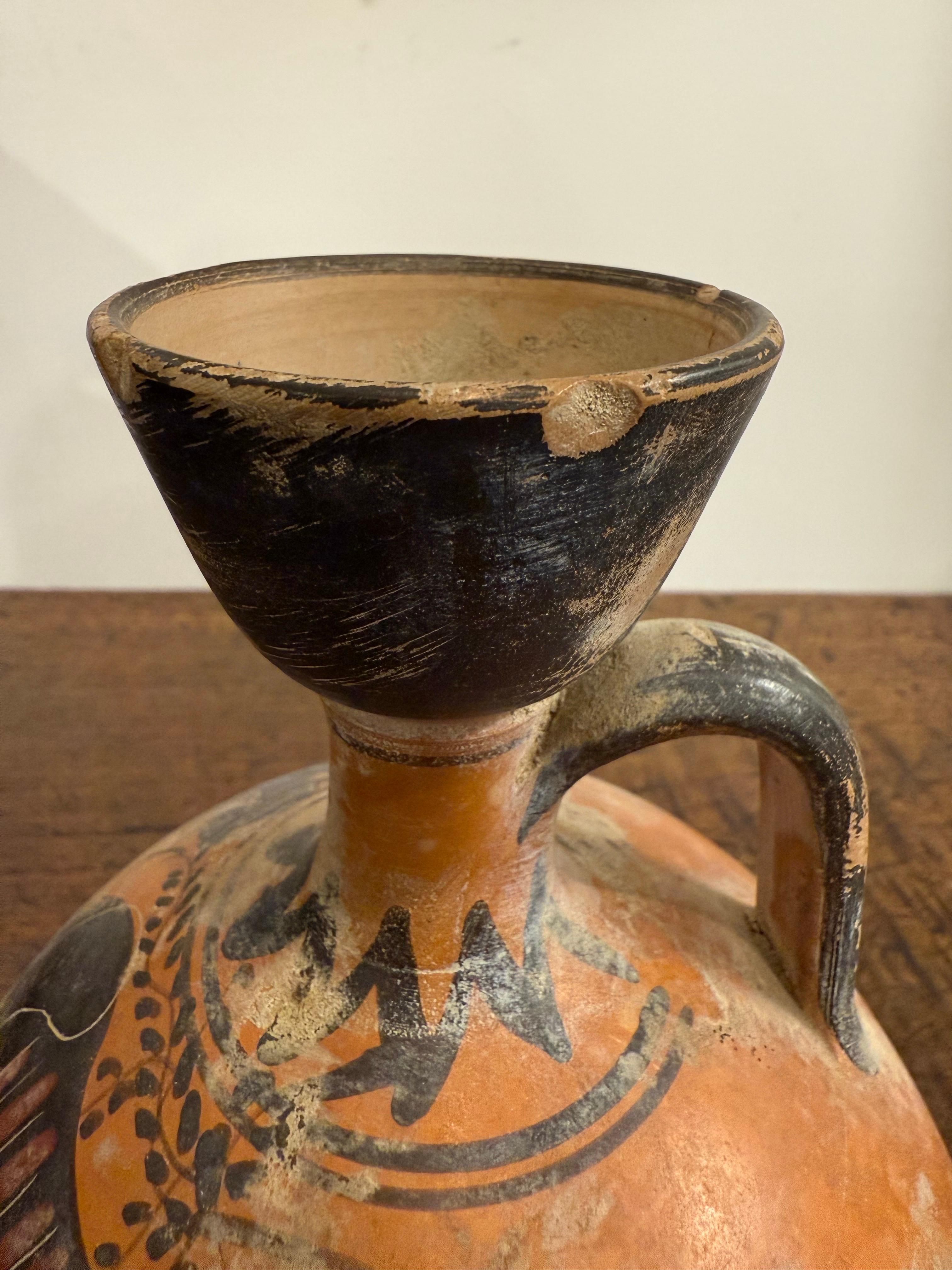 Eine Grand Tour im Stil der griechischen schwarzen Figur  Hockender Lekythos, 19. Jahrhundert im Angebot 12