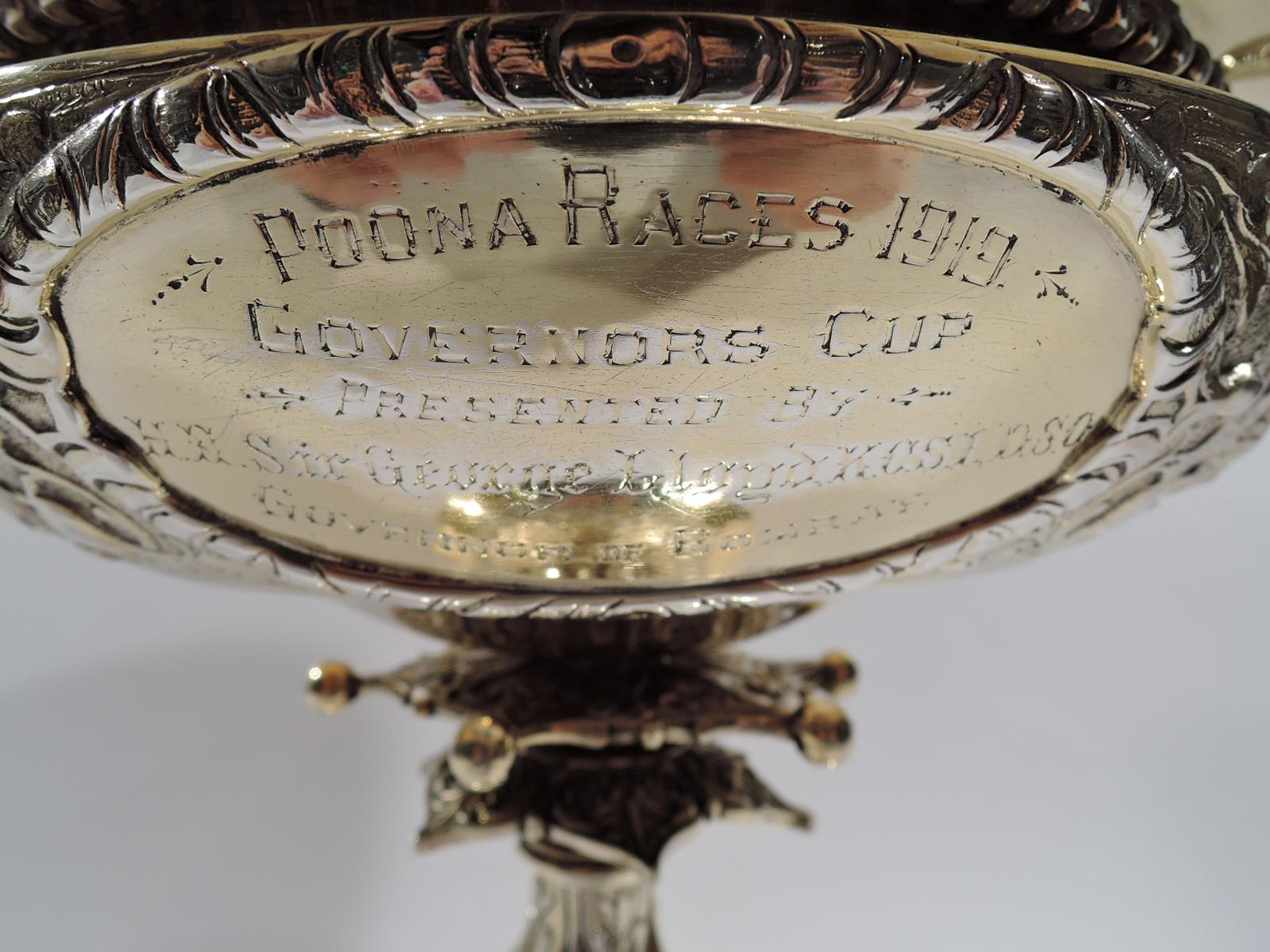 Souvenir of Raj India: Governor's Cup Poona Race Trophy, 1919 3